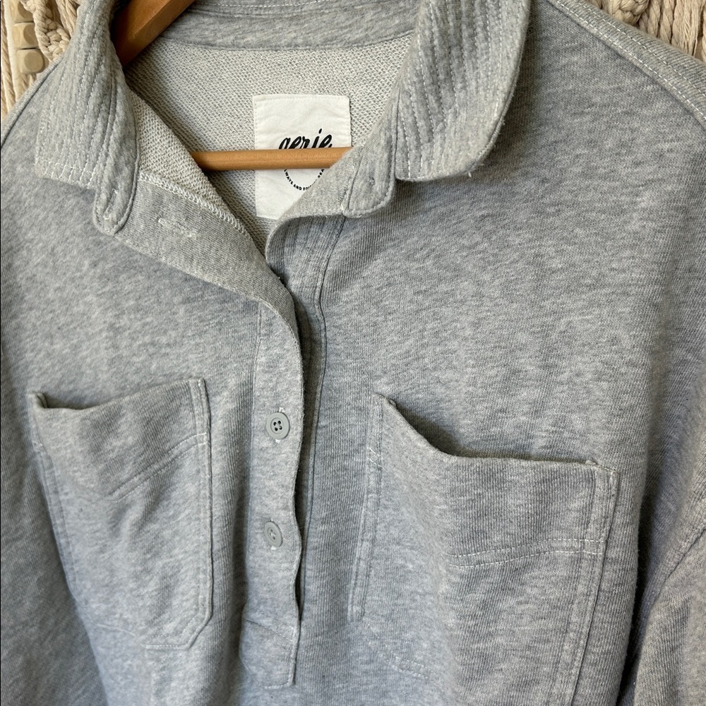 Aerie quarter button sweater small - Picture 3 of 4